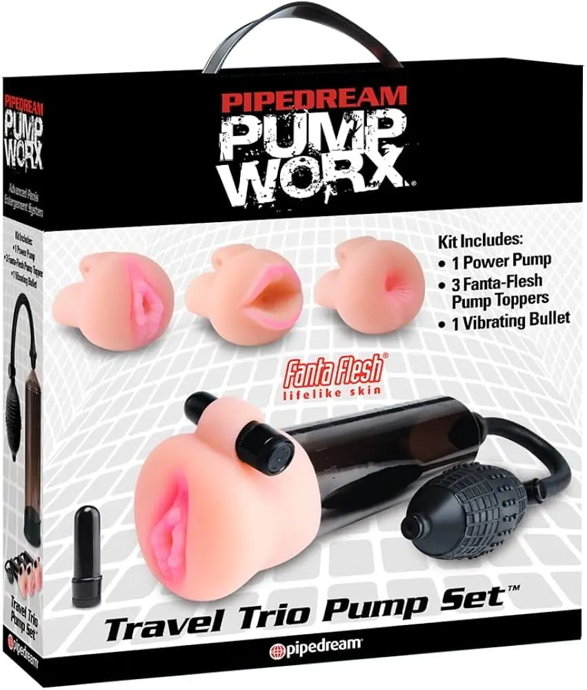 PUMP WORX SET - BOMBA DE SUCCION - SEXSHOP OFERTAS