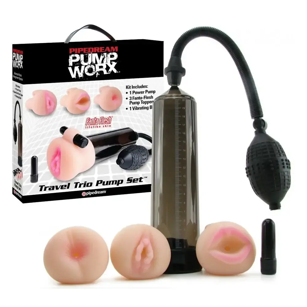 PUMP WORX SET - BOMBA DE SUCCION - SEXSHOP OFERTAS