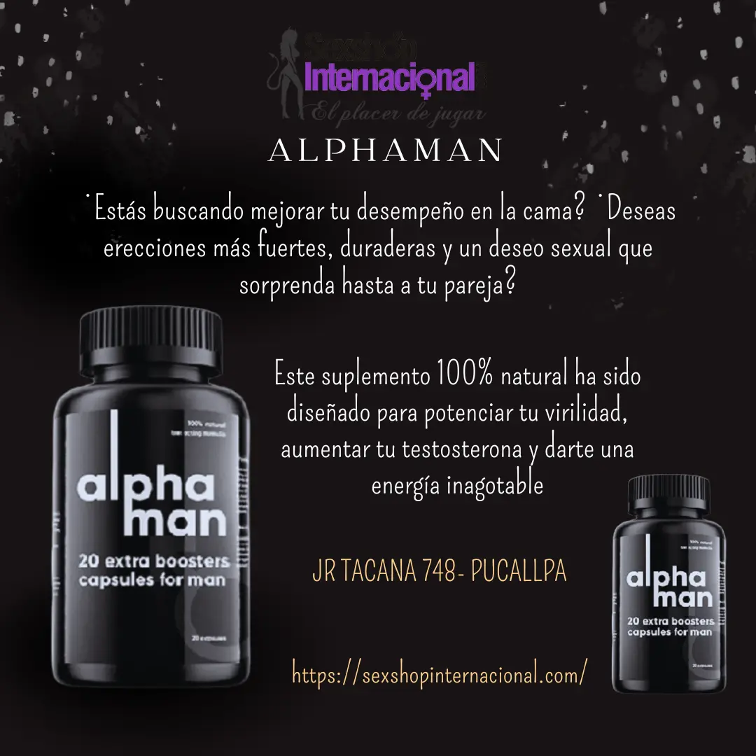  Alphaman Potencia sin Límites Placer sin Final