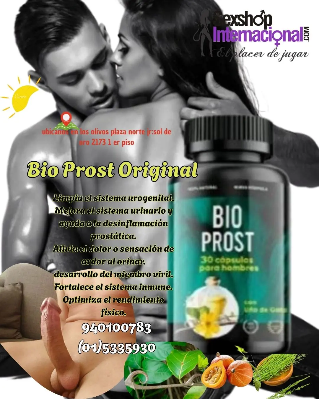 quieres un pene mas grande bio prost tiene la solucion