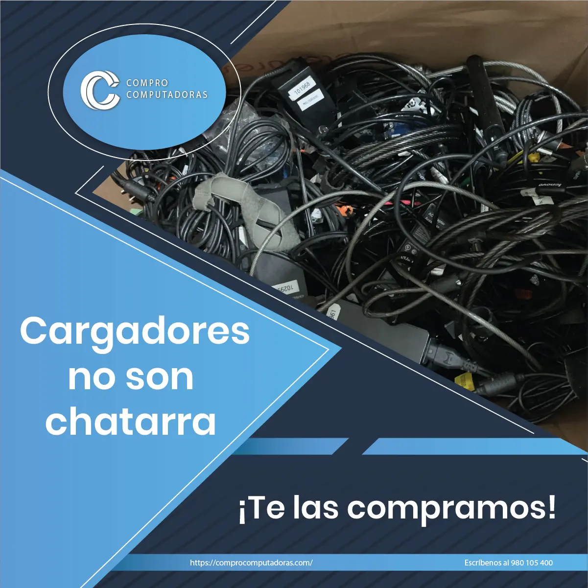TIENES CARGADORES LO COMPRAMOS 
