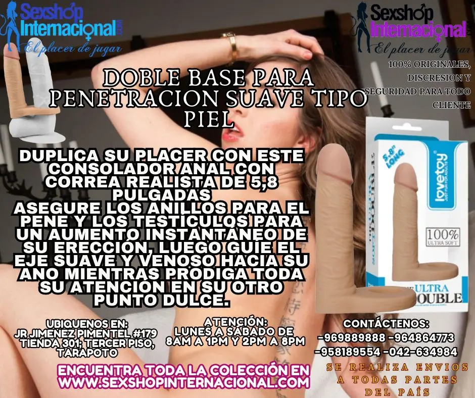 DOBLE BASE PARA PENETRACION SUAVE TIPO PIEL