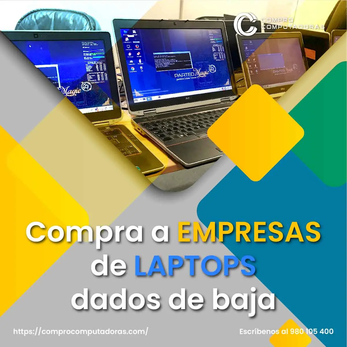  Pagamos por tus computadoras en desuso 