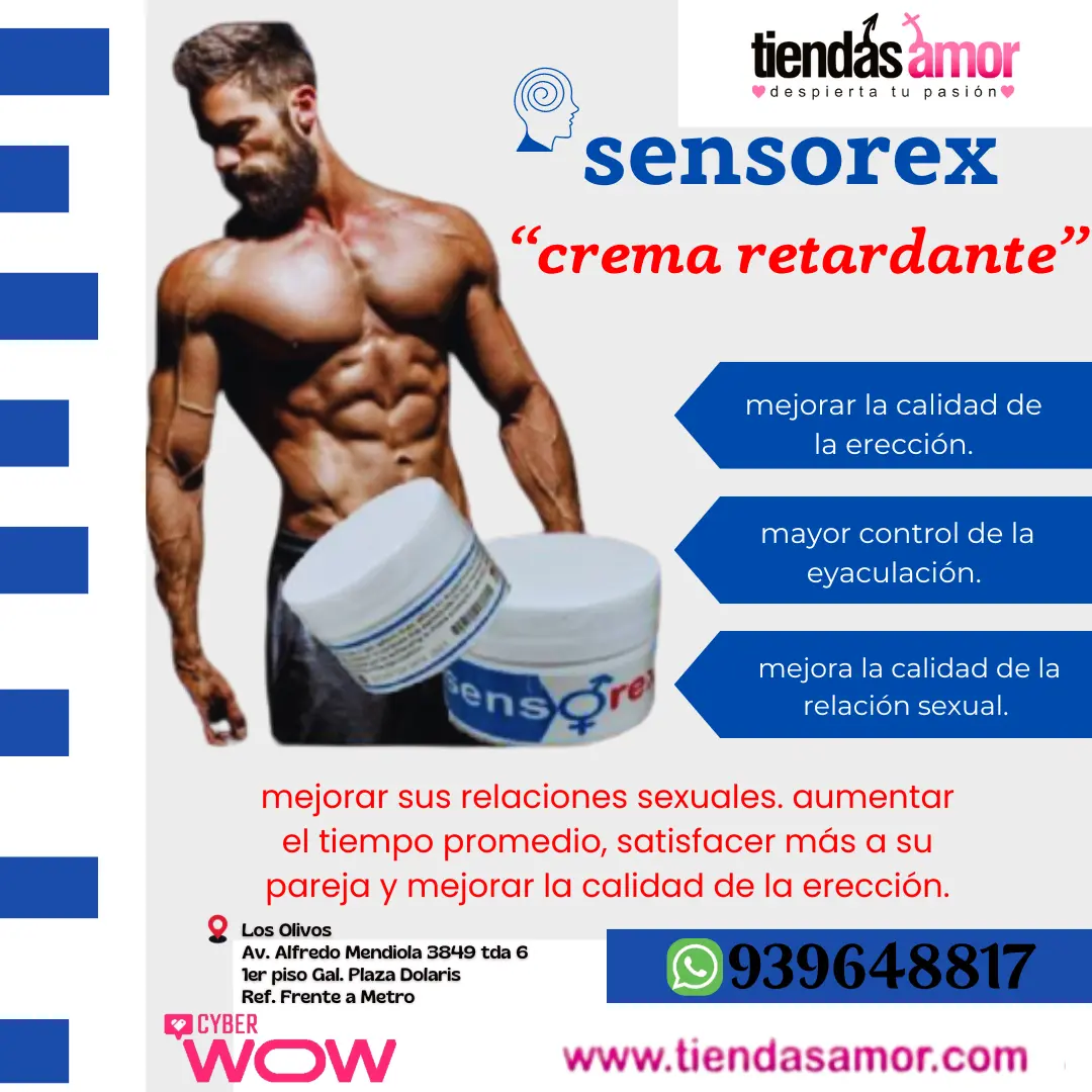 SENSOREX CREMA RETARDANTE -IZAGUIRRE