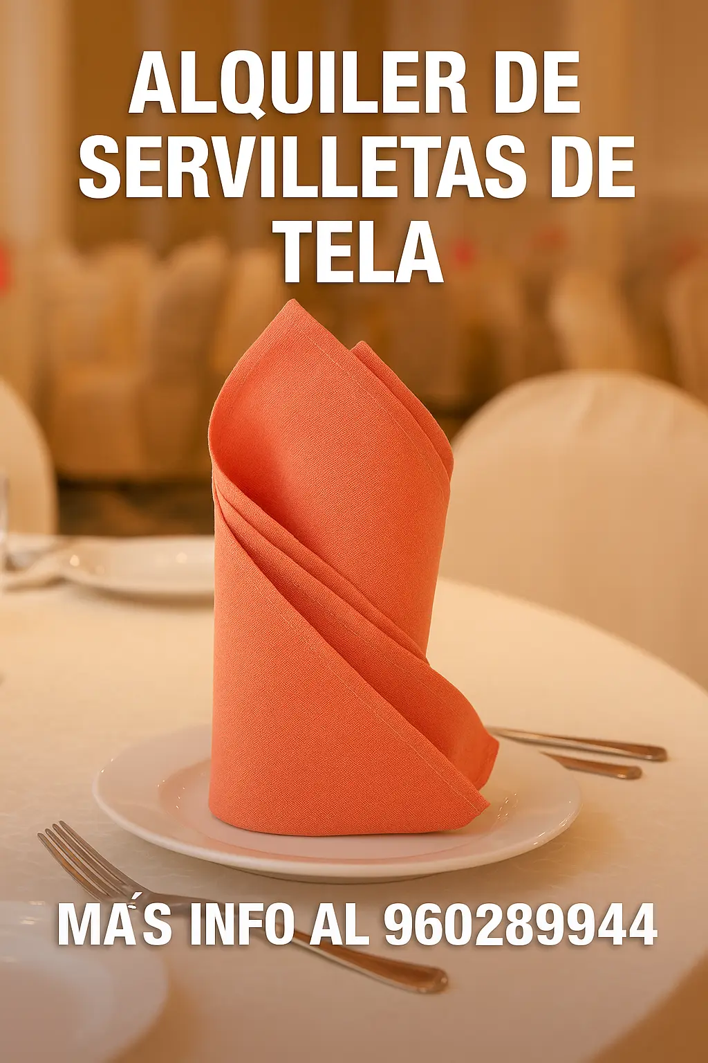 Alquiler de Servilletas de Tela para Eventos