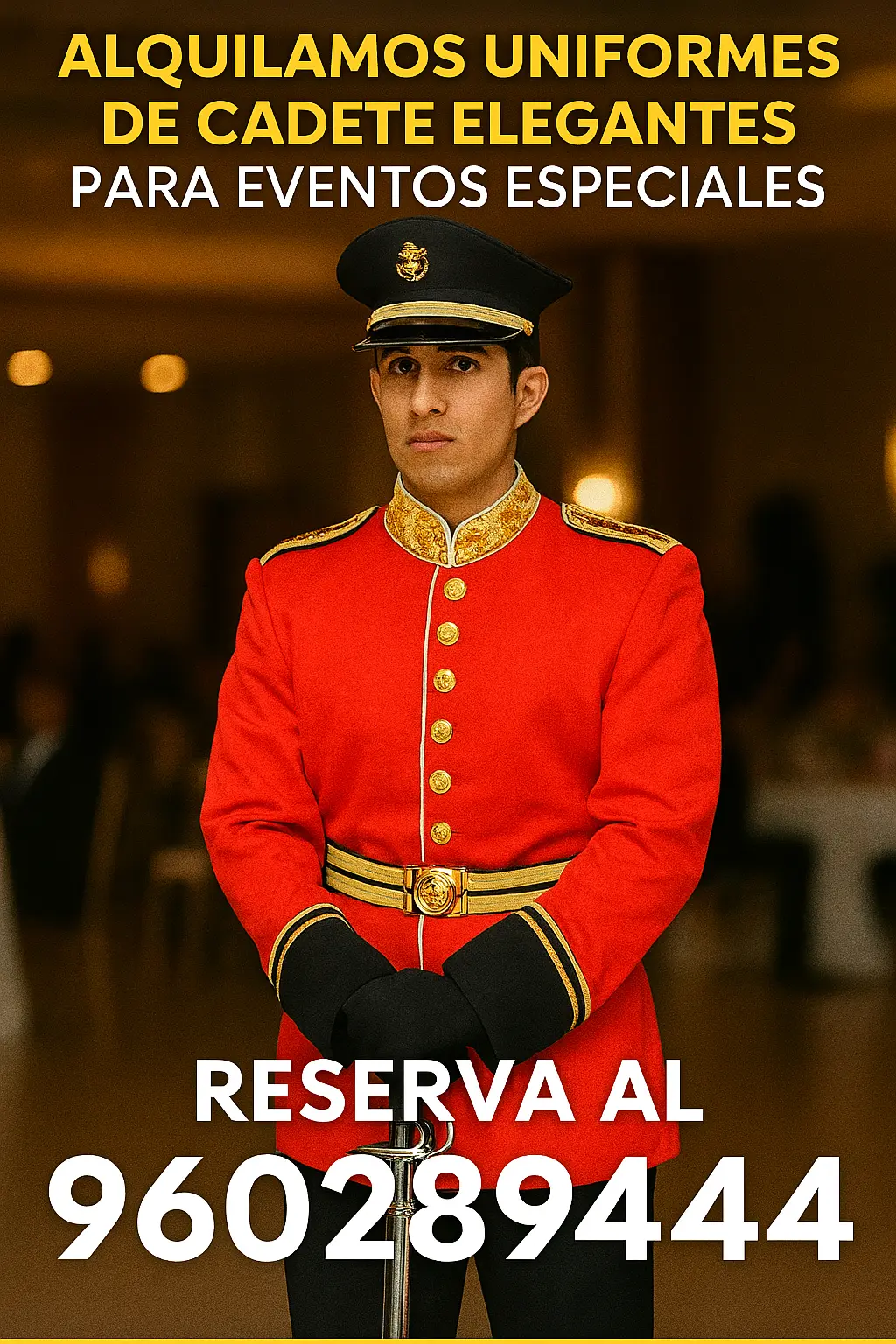 Alquiler de Uniformes de Gala para Cadetes 