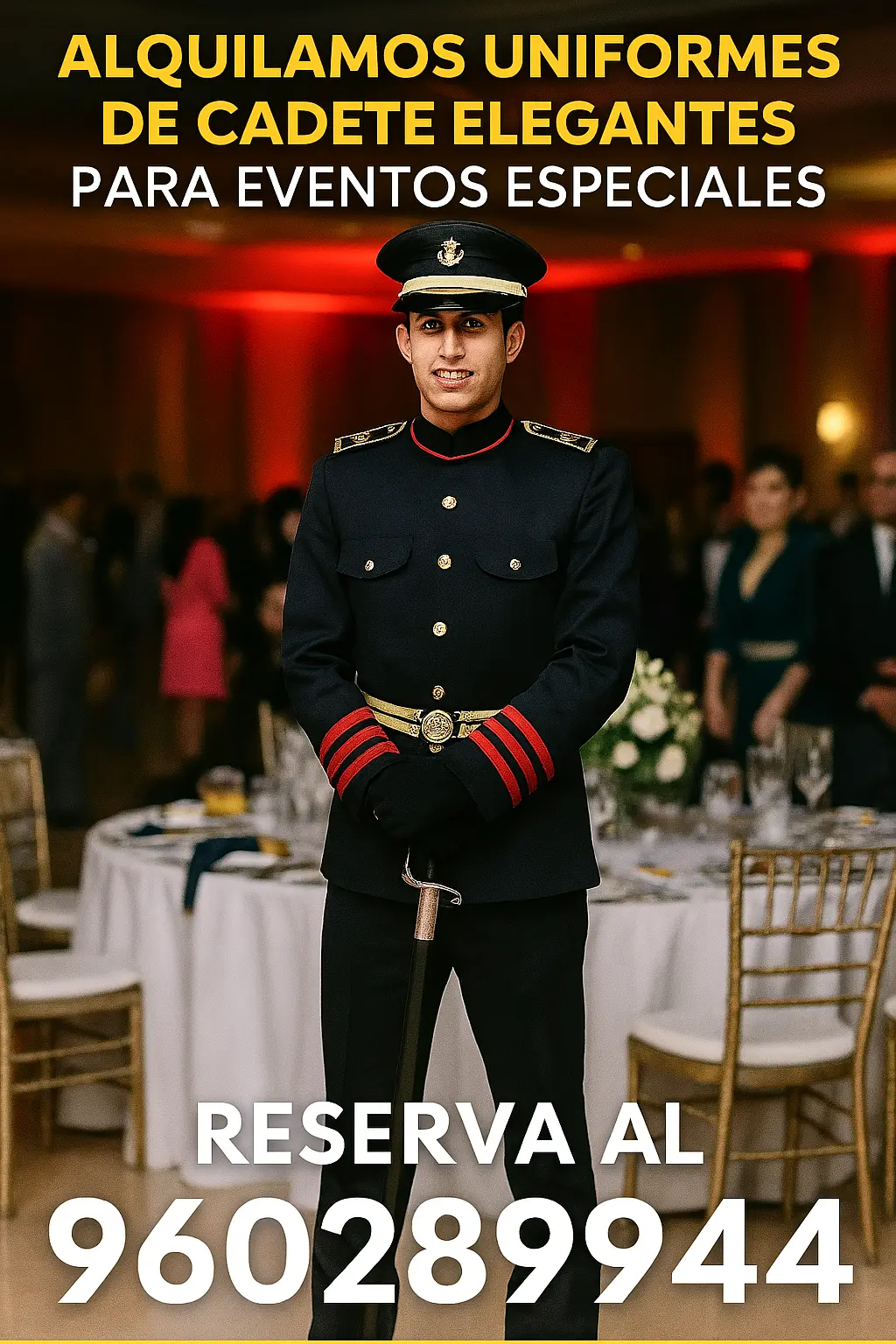 Alquiler de Uniformes de Gala para Cadetes 