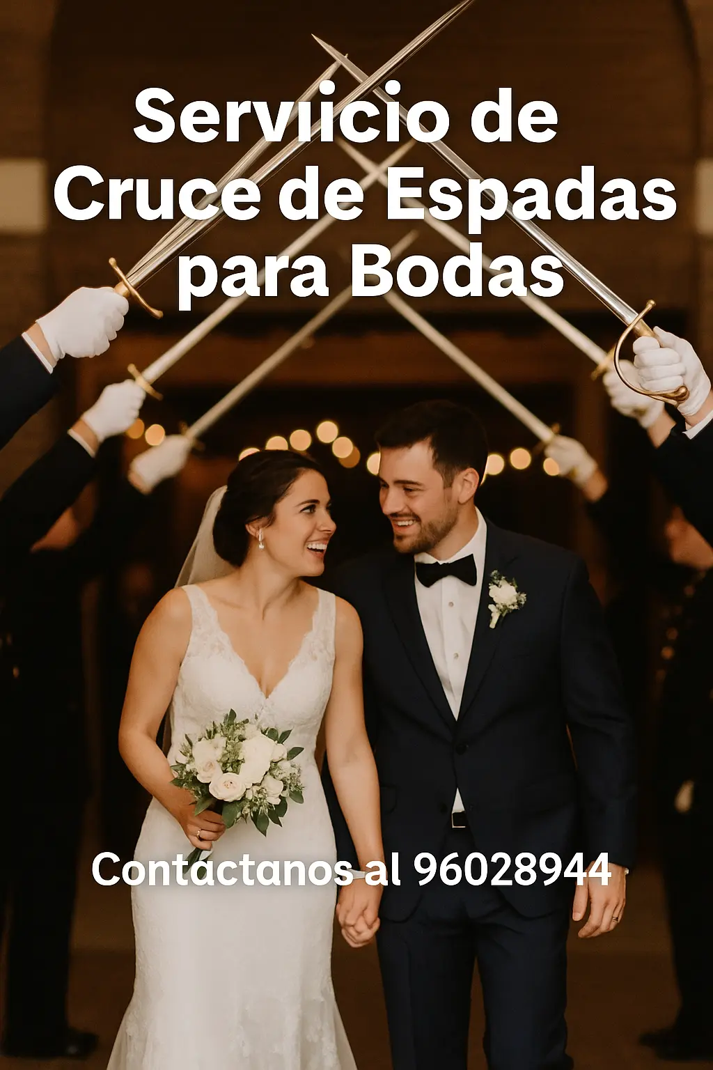 Cruce de Espadas para Matrimonios 