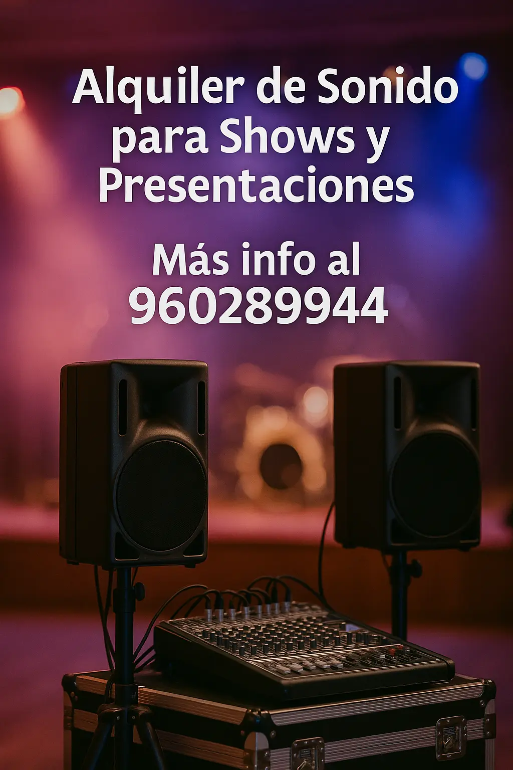 Alquiler de Equipos de Sonido para Fiestas 