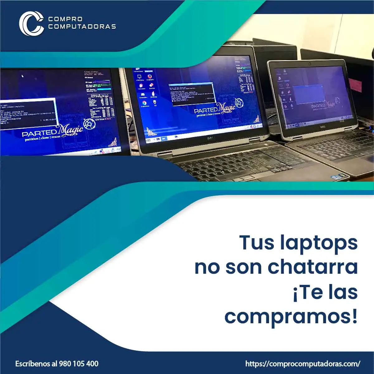 TIENES LAPTOS EN DESUSO LO COMPRAMOS 