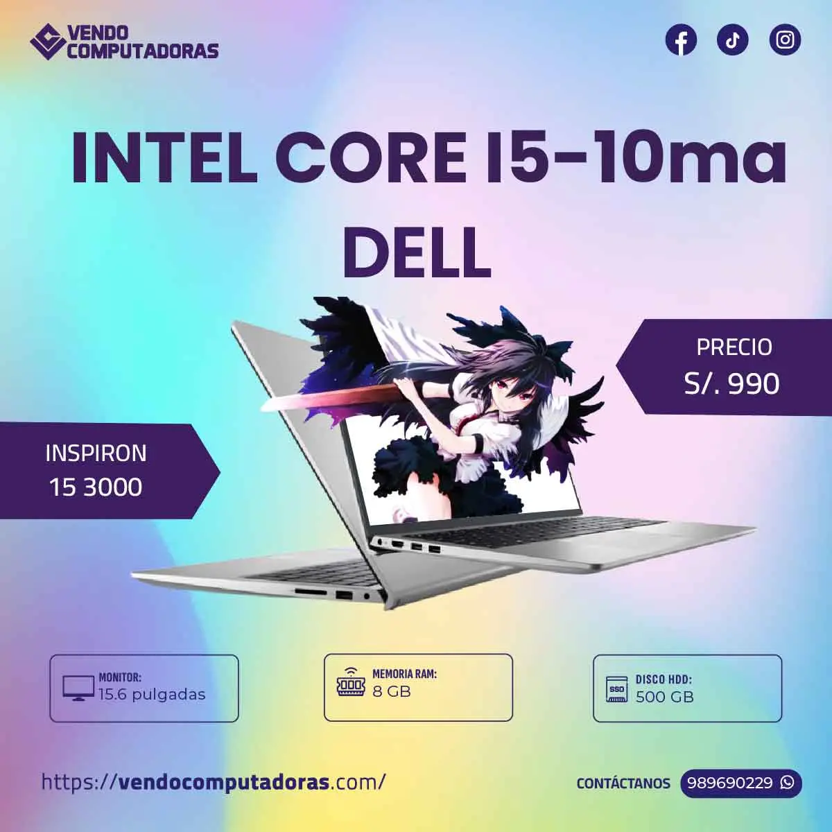 Venta especial de laptops Equipos garantizados listos par