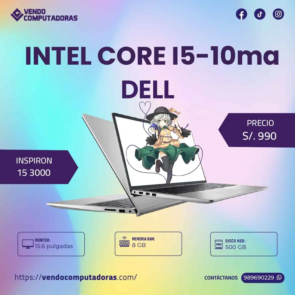 Venta especial de laptops Equipos garantizados listos par