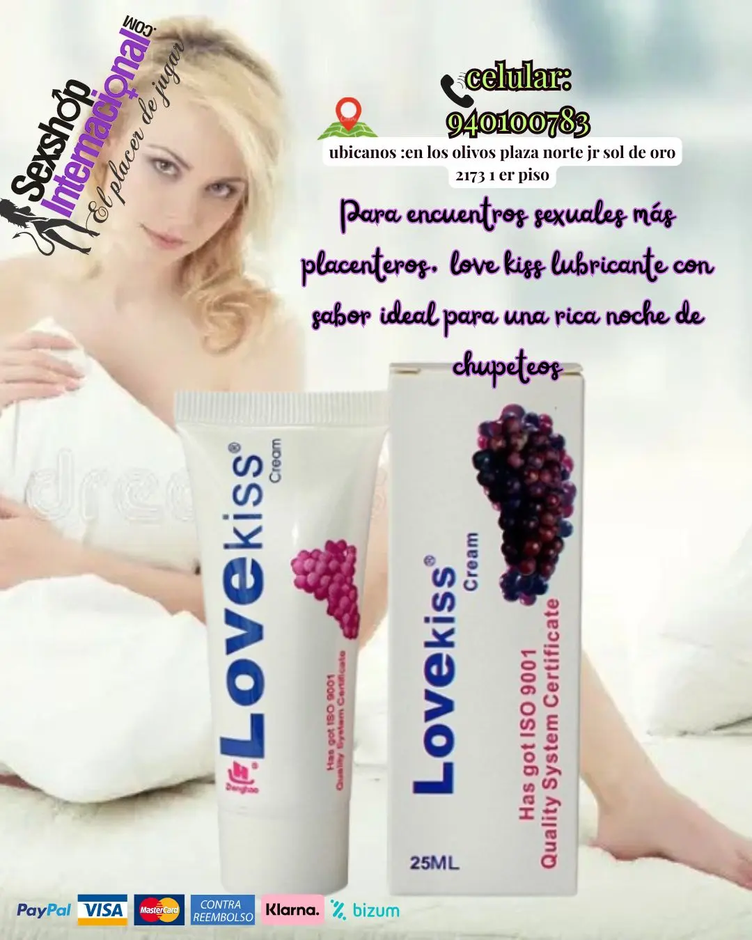 Love Kiss Uva para mujeres