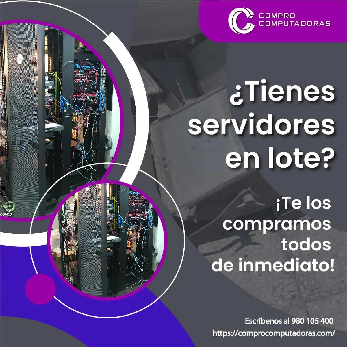 TIENES SERVIDORES ANTIGUOS LO COMPRAMOS 