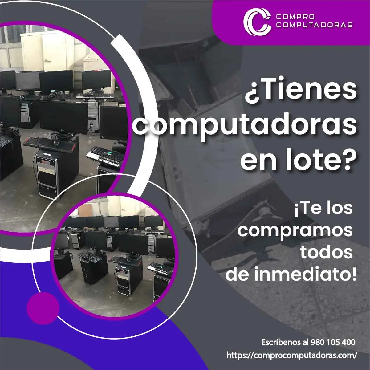 TIENES COMPUTADORAS LO COMPRAMOS 