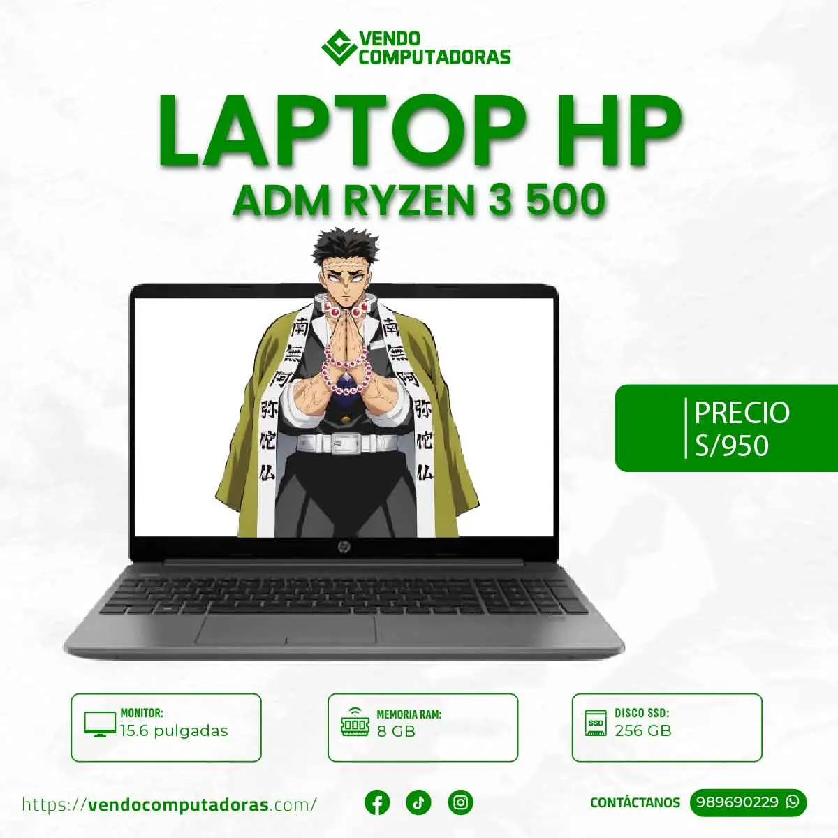  Laptops listas para trabajar Potencia garantía