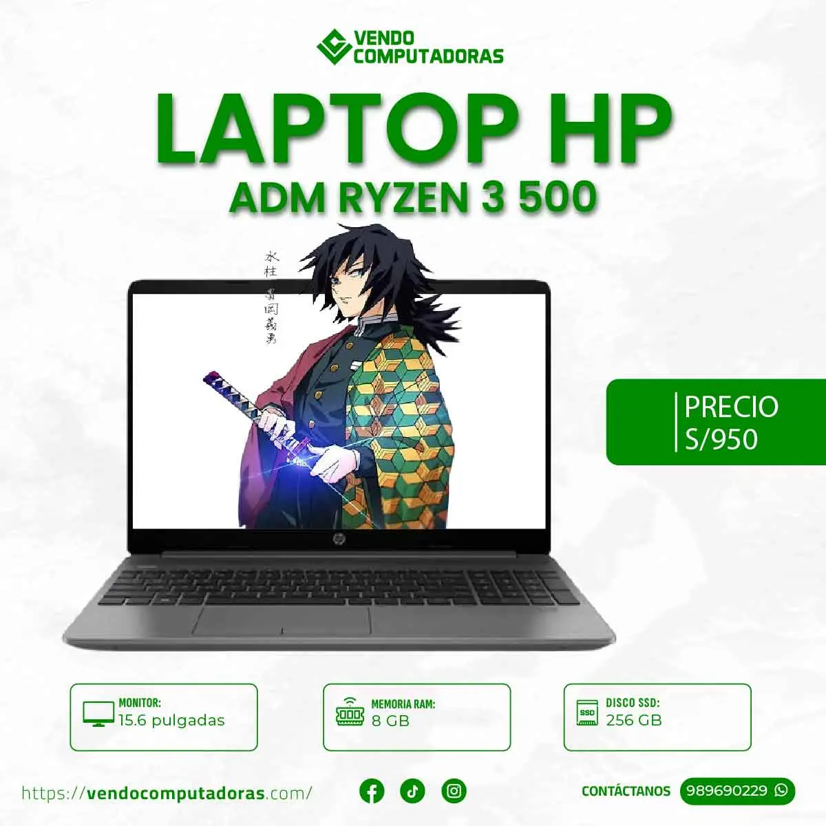  Laptops listas para trabajar Potencia garantía