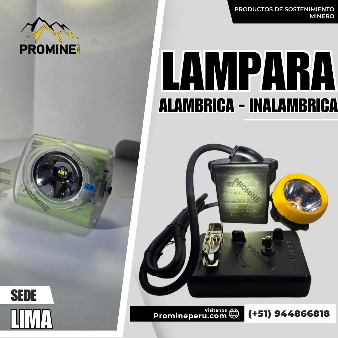  Lámpara Alámbrica e Inalámbrica Iluminación Lima