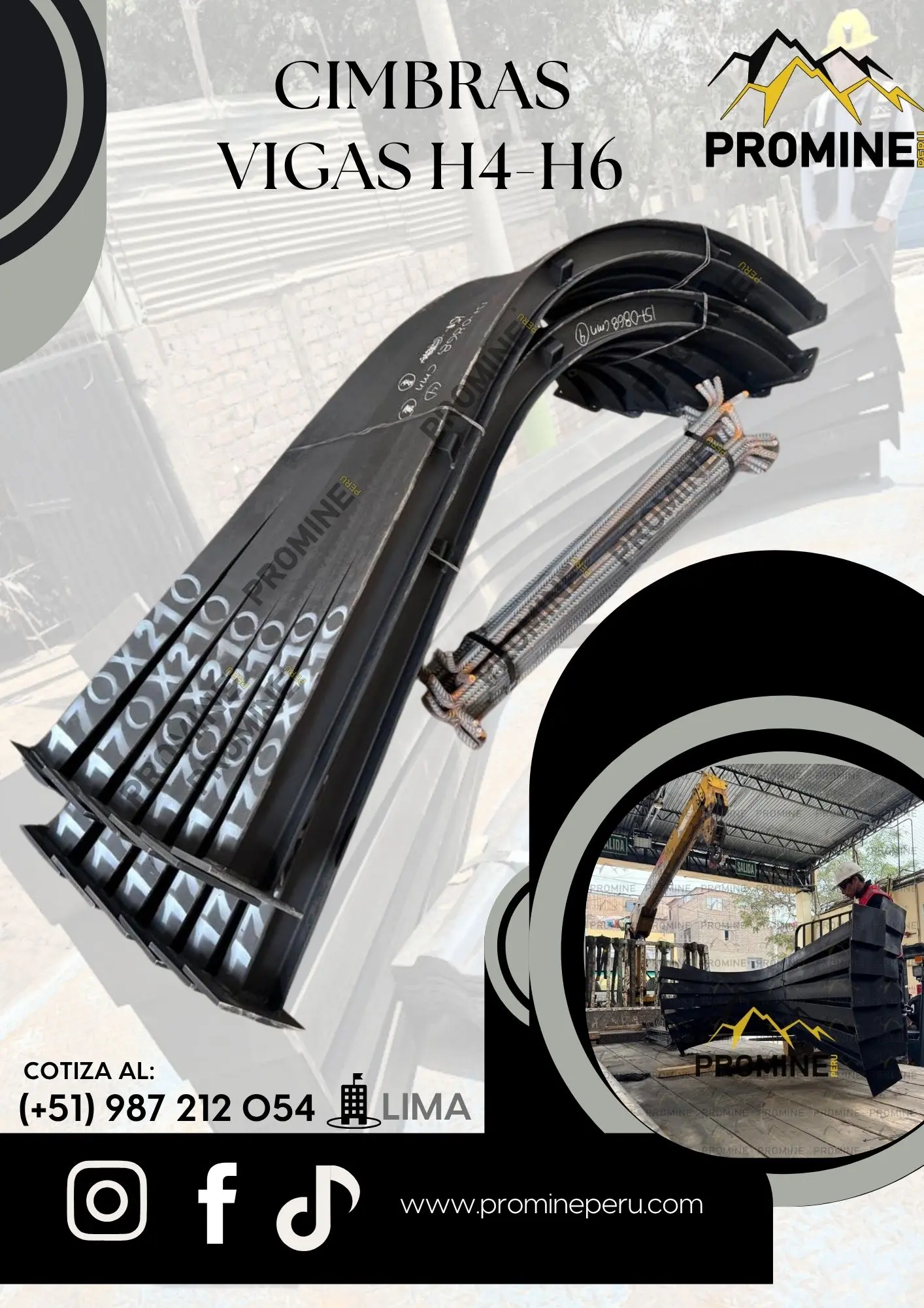 CIMBRAS VIGAS DE H4-H6