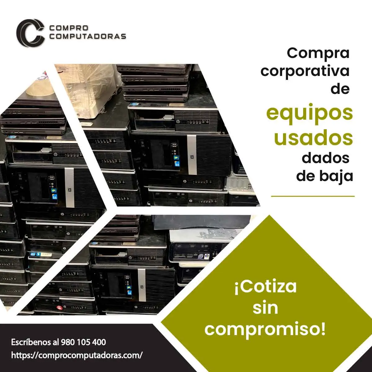 TIENES EQUIPOS USADOS LO COMPRAMOS 