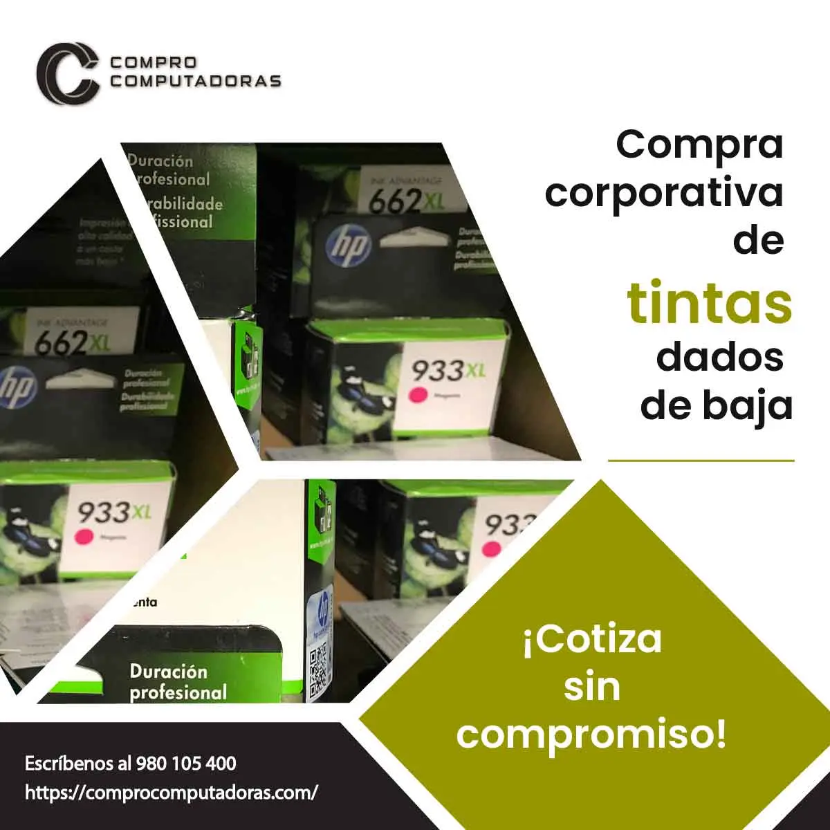 TIENES TINTAS LO COMPRAMOS