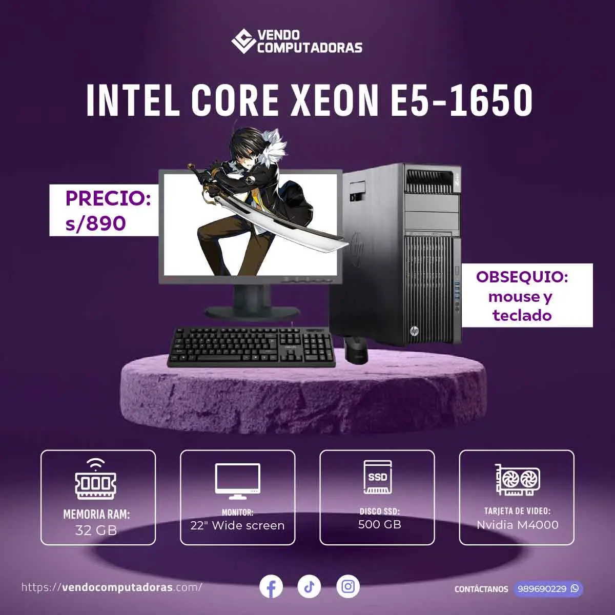  Tu nueva PC te espera Alto rendimiento excelente precio