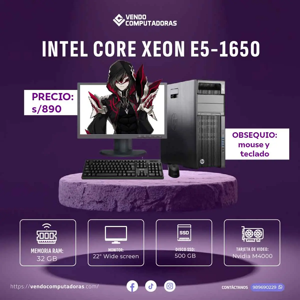 Tu nueva PC te espera Alto rendimiento excelente precio