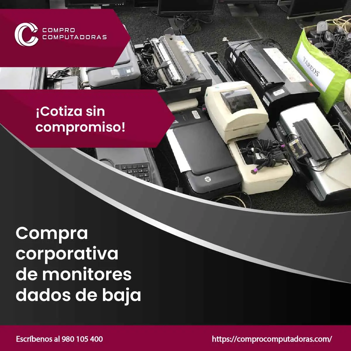 TIENES MONITORES ANTIGUOS LO COMPRAMOS 