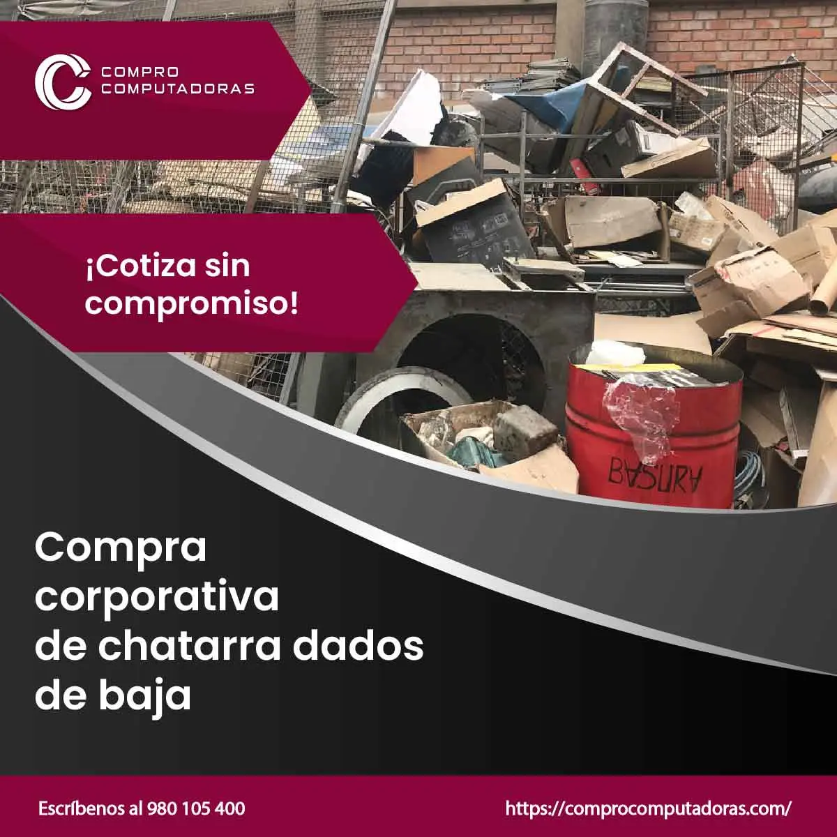 TIENES CHATARRA LO COMPRAMOS 