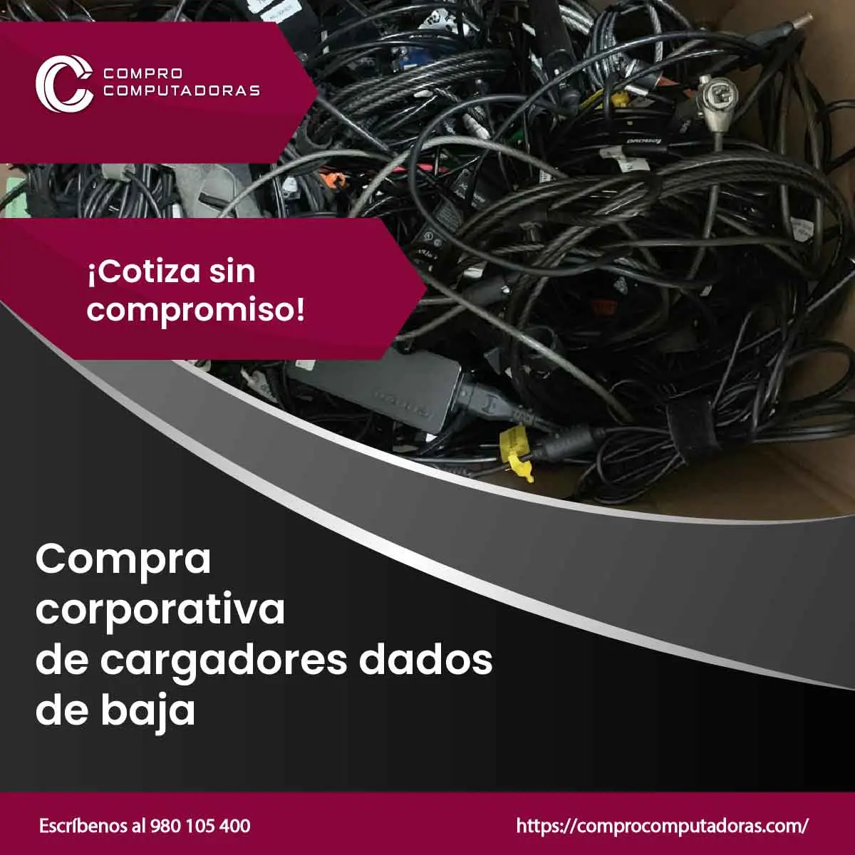 TIENES CARGADORES LO COMPRAMOS 