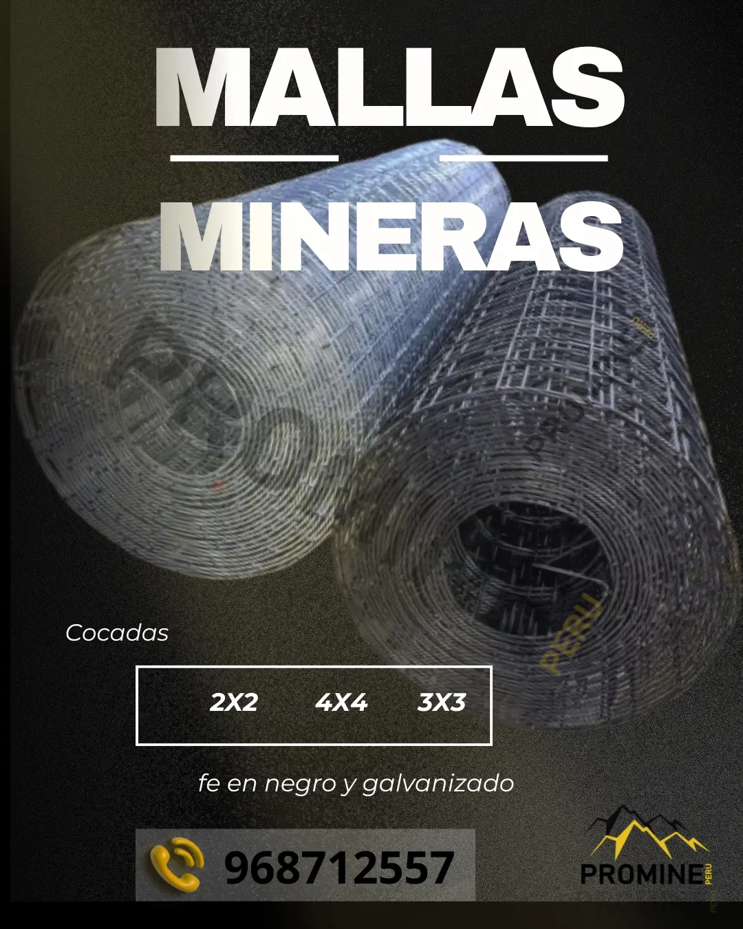 MALLA ELECTROSOLDADAS DE SOSTENIMIENTO