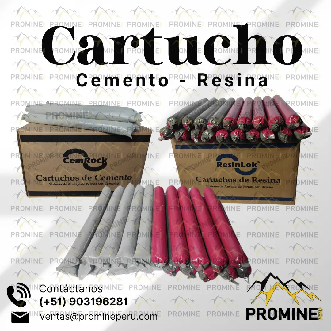 CARTUCHO CEMENTO - RESINA 