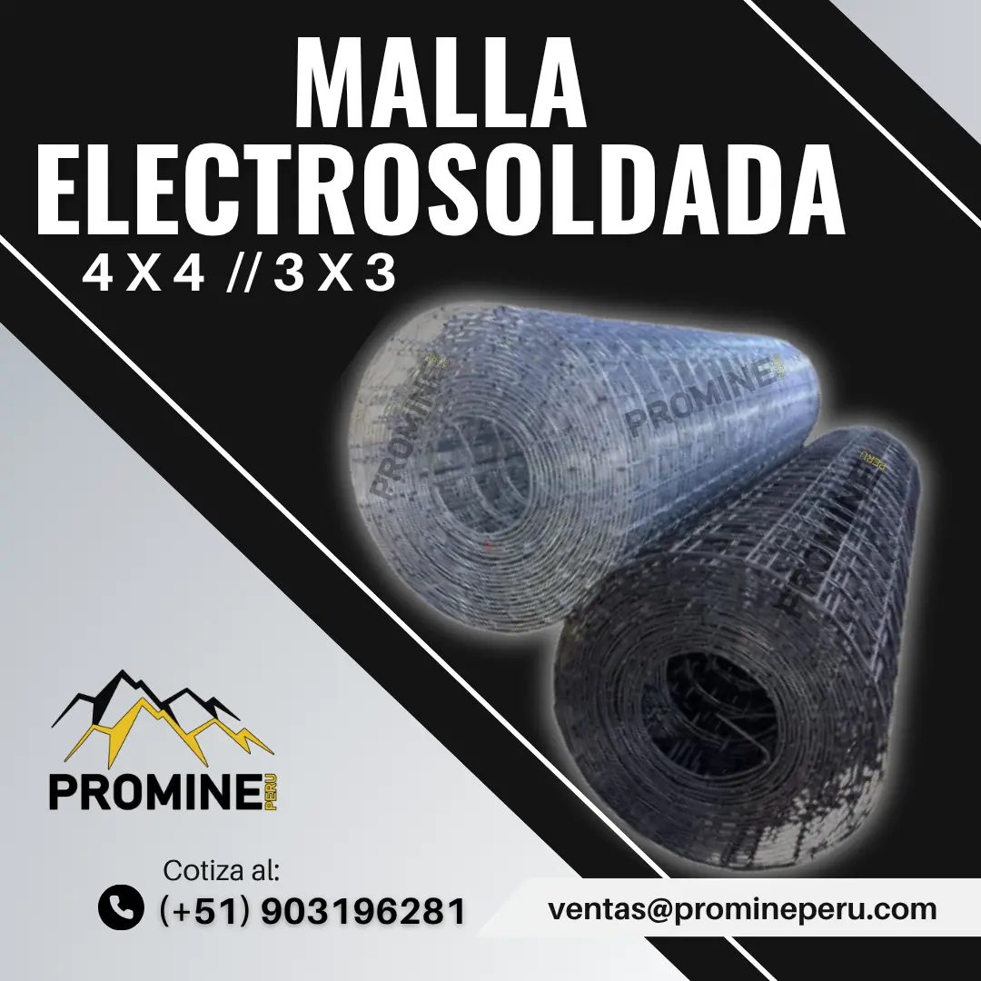 MALLAS ELECTROSOLDADAS - SOSTENIMIENTO EN MINA 