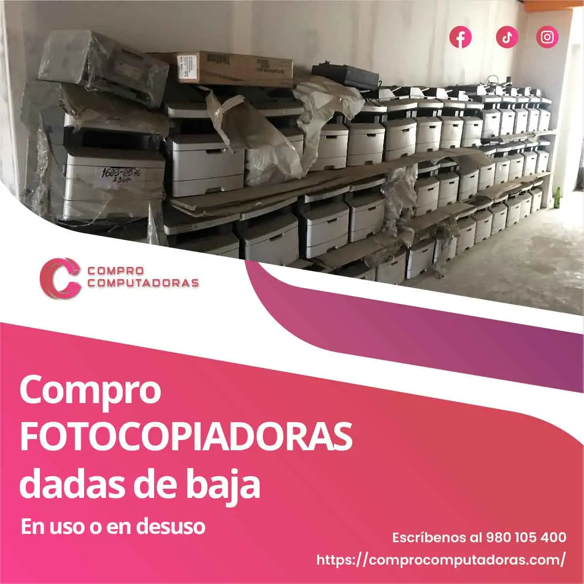 Recogemos y compramos tu PC vieja en cualquier parte