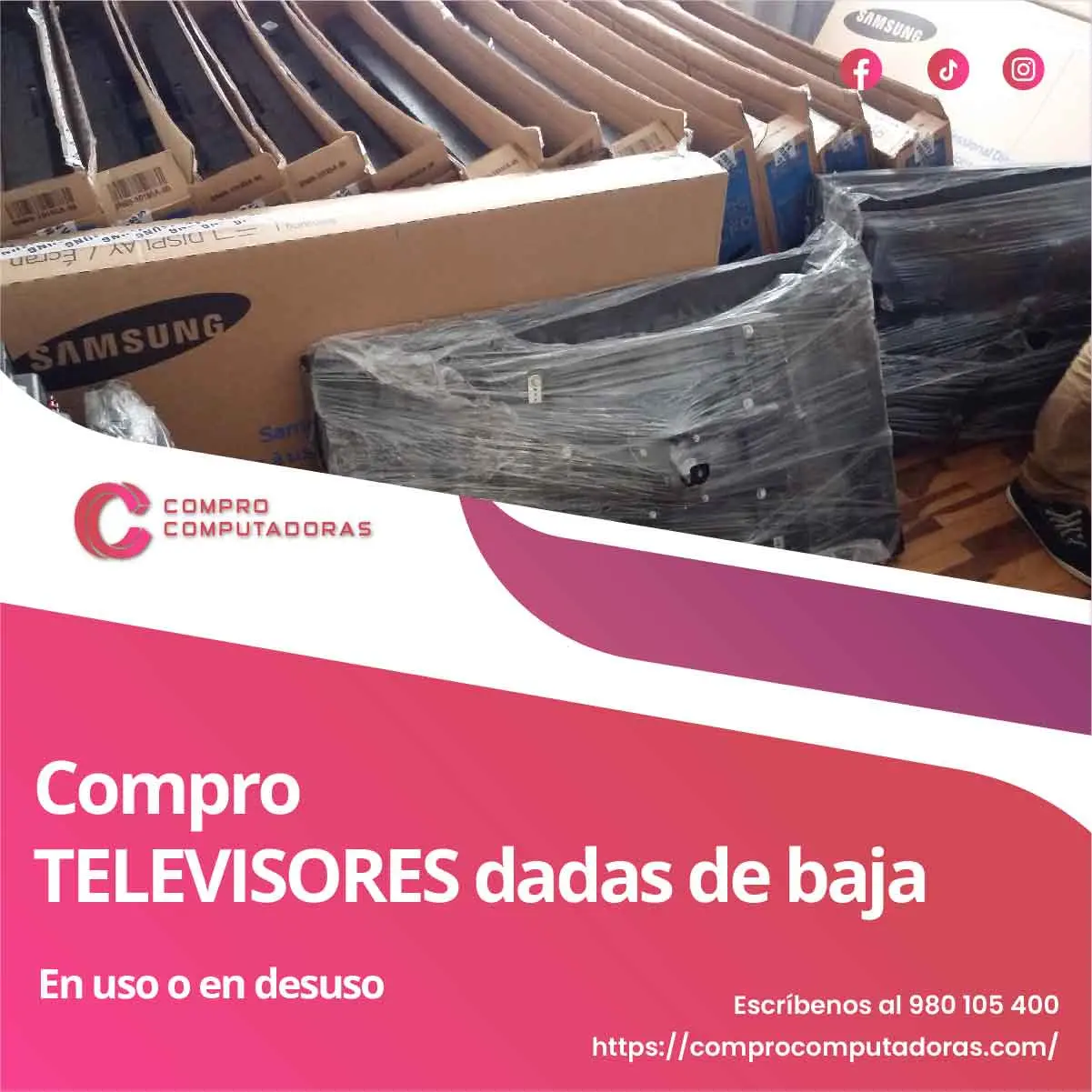  Tienes PCs que ya no usas Nosotros compramos en Lima