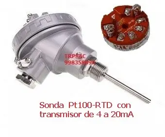 Sensores de temperatura Pt100-RTD