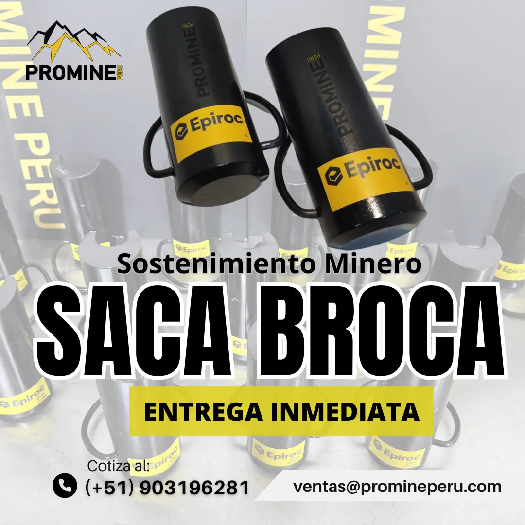SACA BROCA - SOSTENIMIENTO MINERO 
