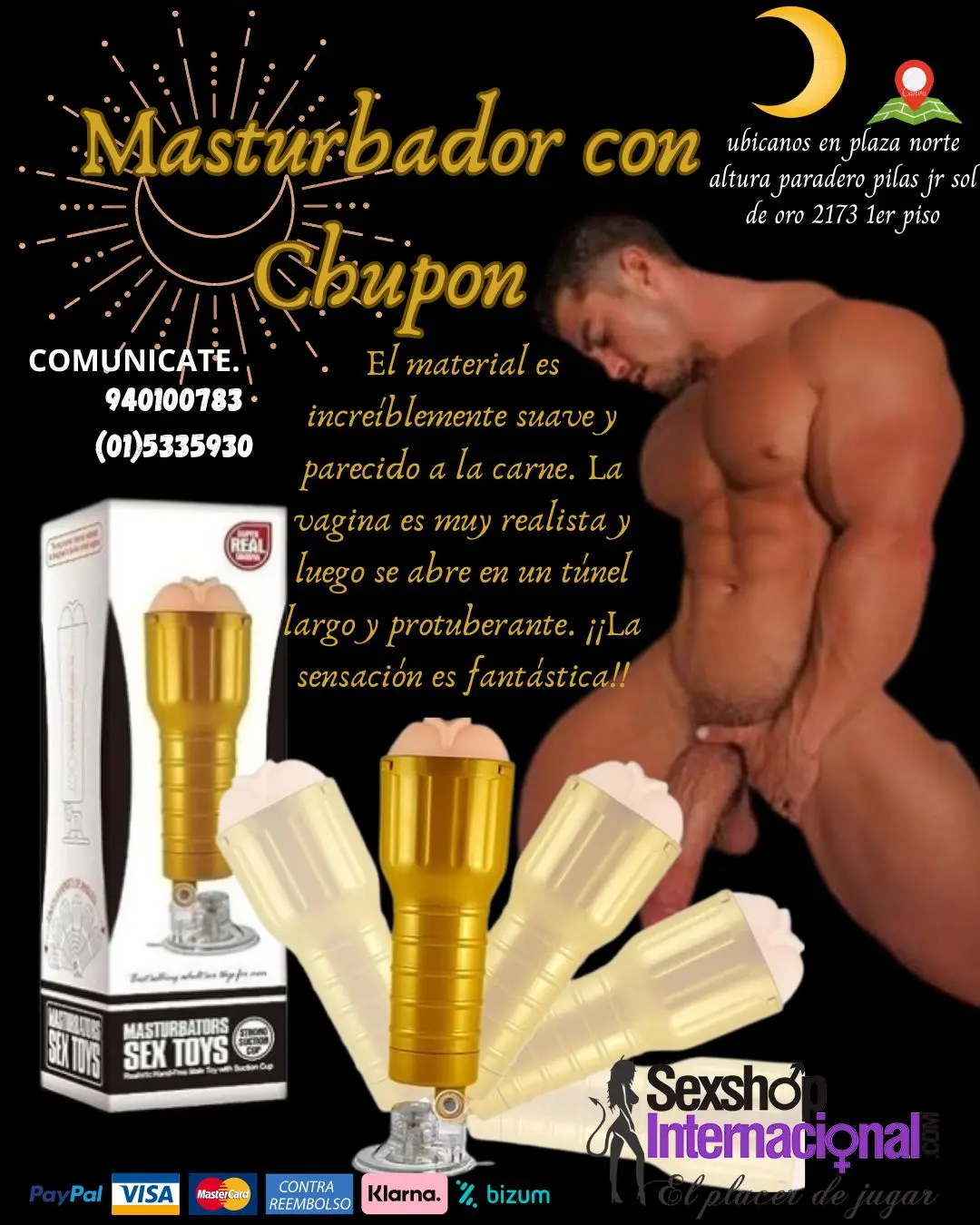 un masturbador muy elegante para no estresarte