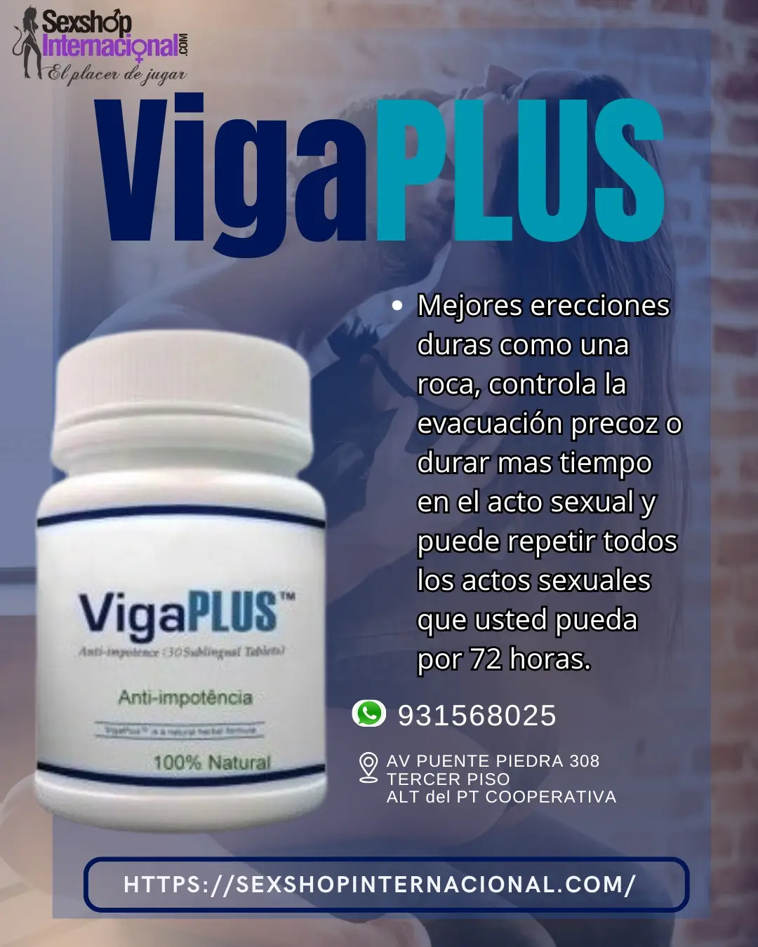 Vigaplus Potencia Sexual Para Hombres Máximas Erecciones