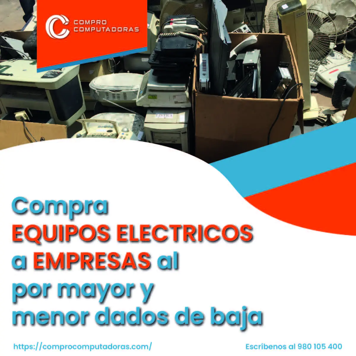 TIENES EQUIPOS ELECTRICOS MALOGRADOS LO COMPRAMOS 