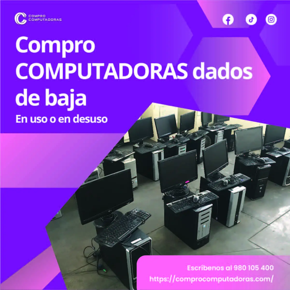 Vende tu computadora fácilmente en Lima