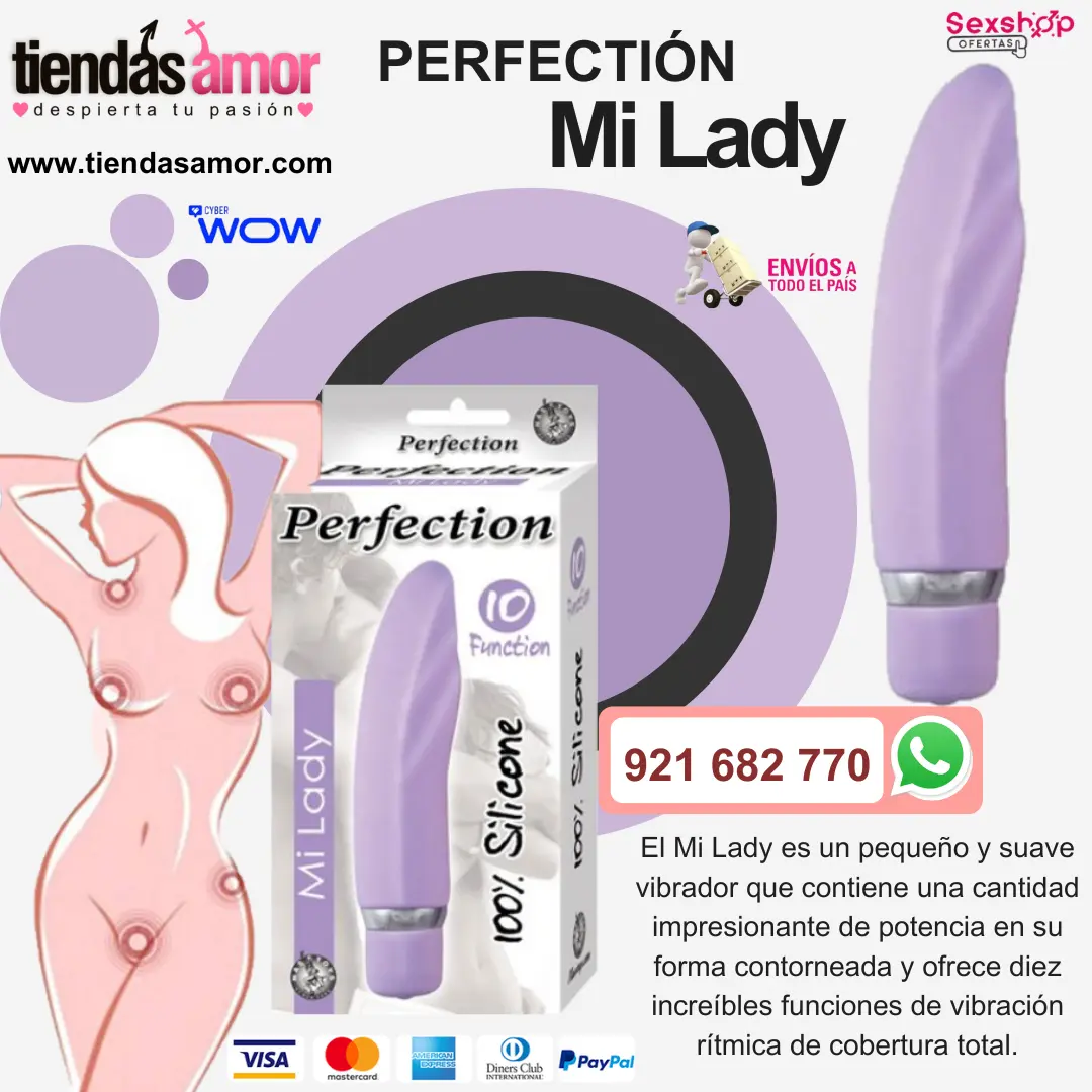 El Mi Lady es un pequeño y suave vibrador perfección Funcion
