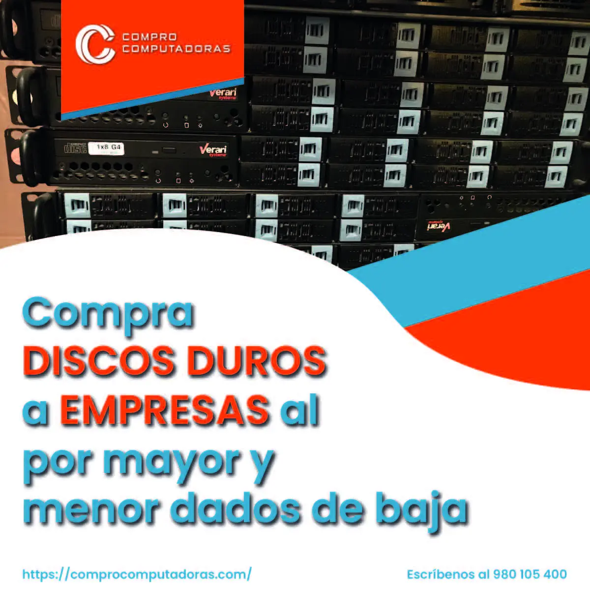 TIENES DISCOS DUROS ANTIGUOS LO COMPRAMOS 