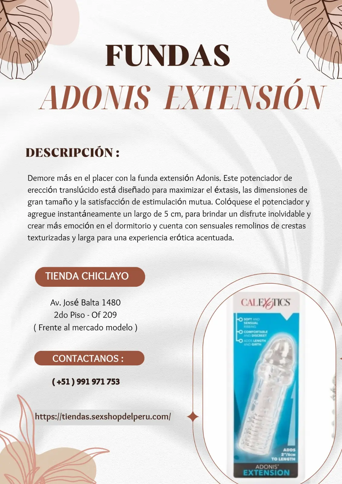 FUNDAS ADONIS ® EXTENSION
