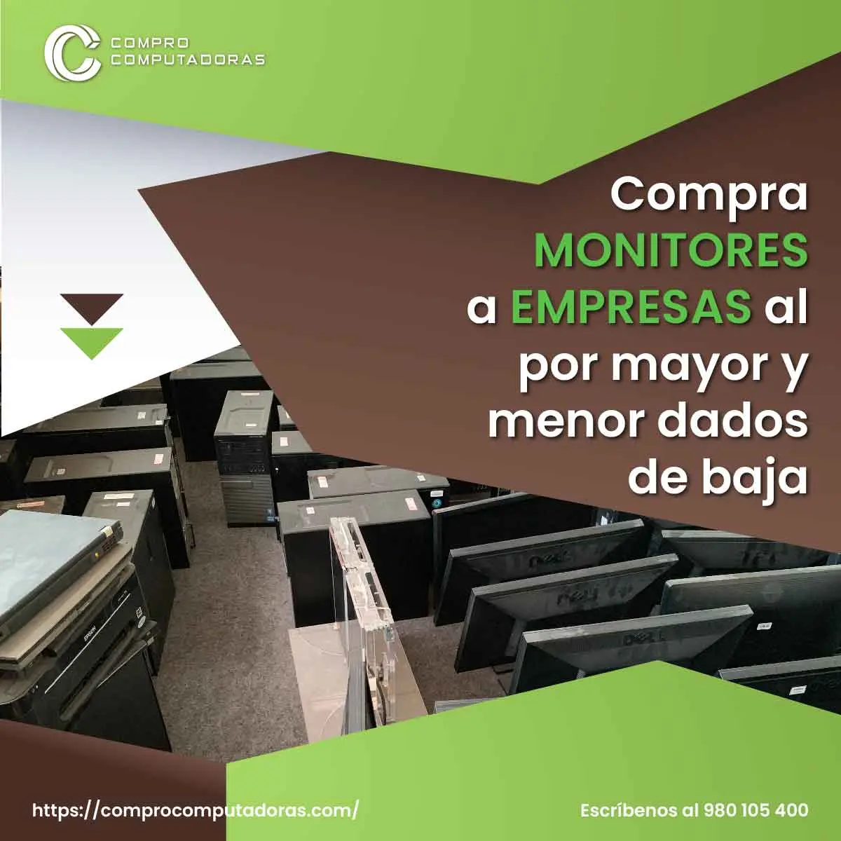 TIENES MONITORES ANTIGUOS LO COMPRAMOS 