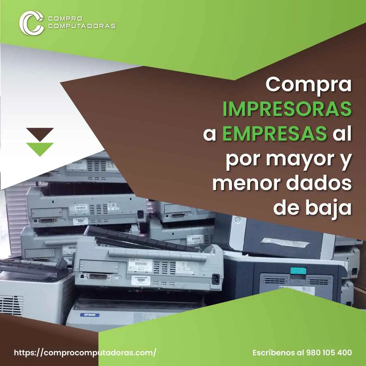 TIENES IMPRESORAS VIEJAS LO COMPRAMOS 