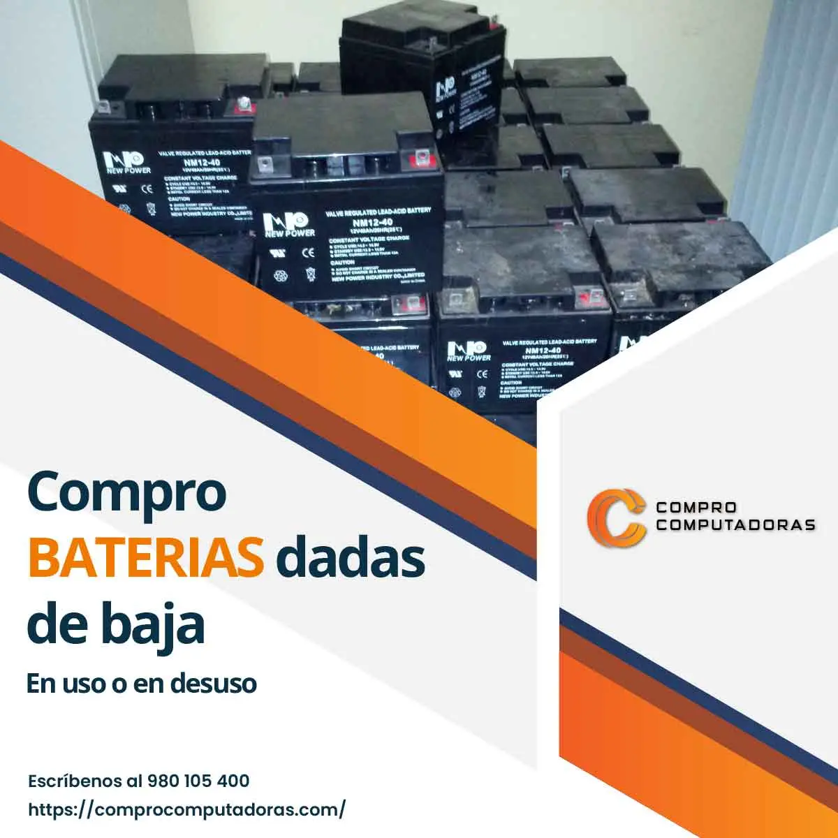 Compra de computadoras usadas y en desuso en Lima