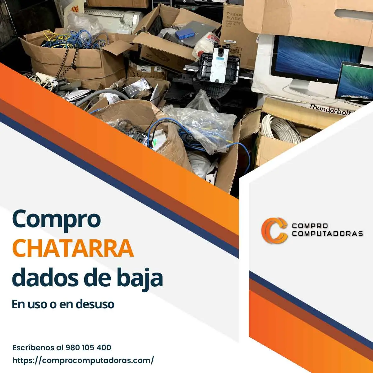 Compra de computadoras obsoletas Servicio en Lima