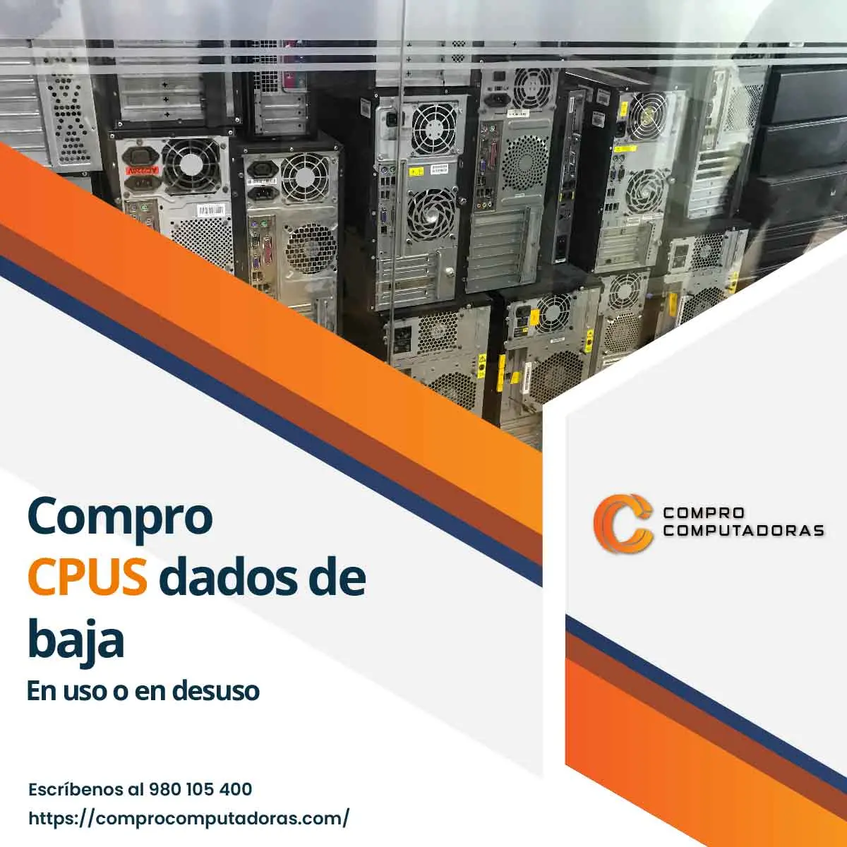 Compra de computadoras antiguas y modernas en Lima