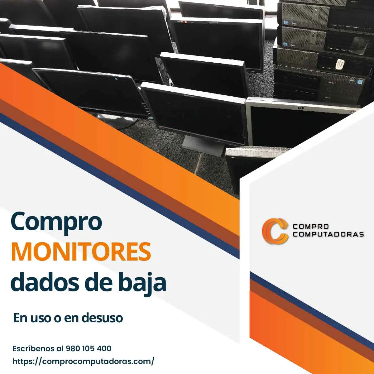 Compra inmediata de computadoras en Lima Metropolitana
